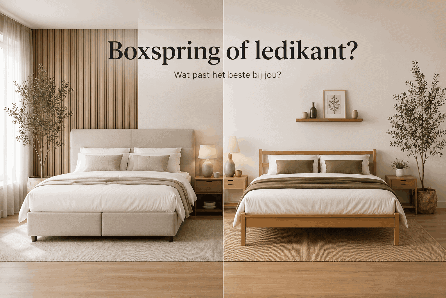Boxspring 160x200 of 180x200: welke maat past bij jullie?
