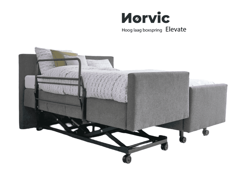 Hoog-laag boxsring en deelbare boxspring